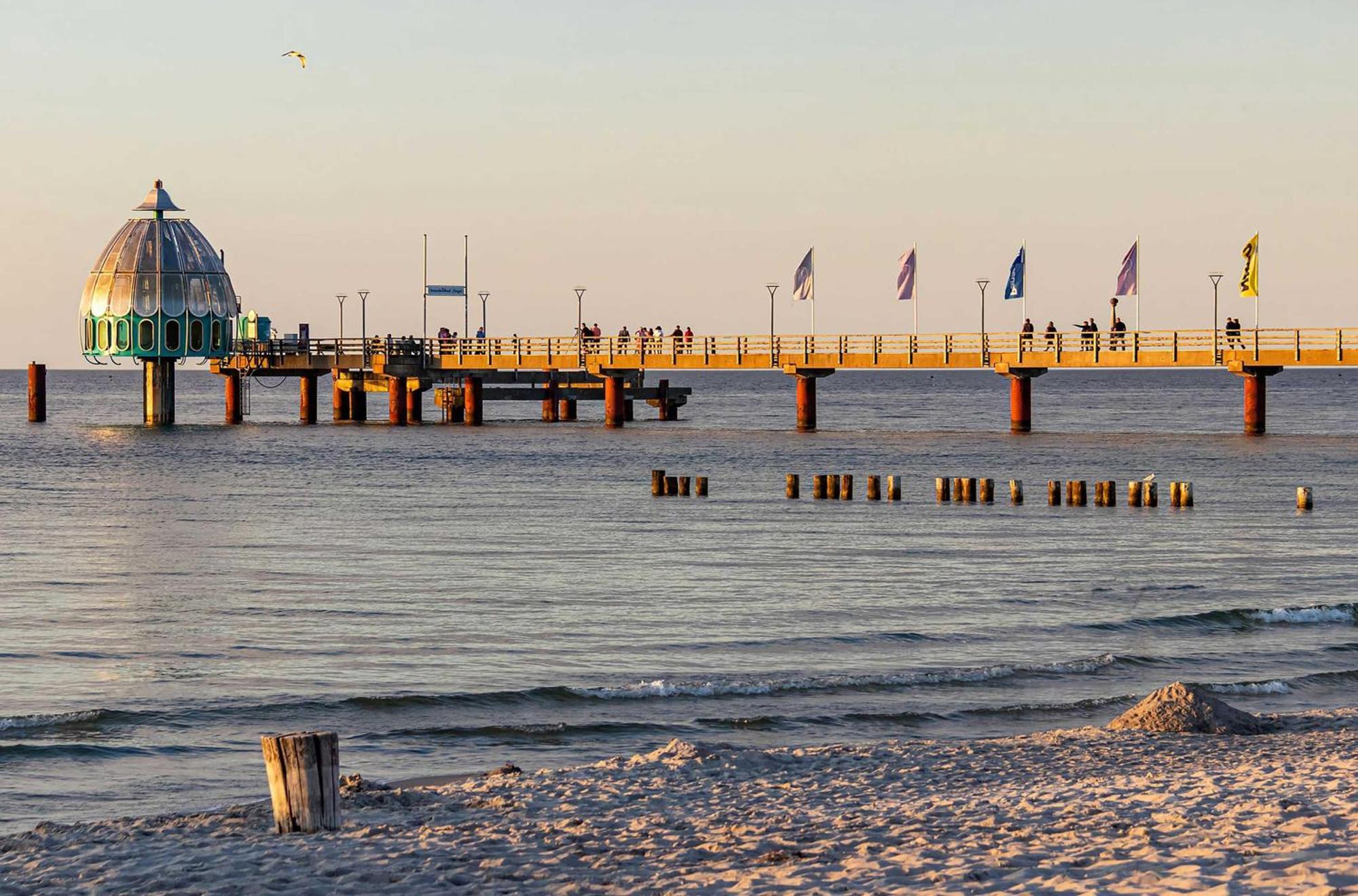 Kleine Freiheit An Der Seebruecke Zingst Kültér fotó