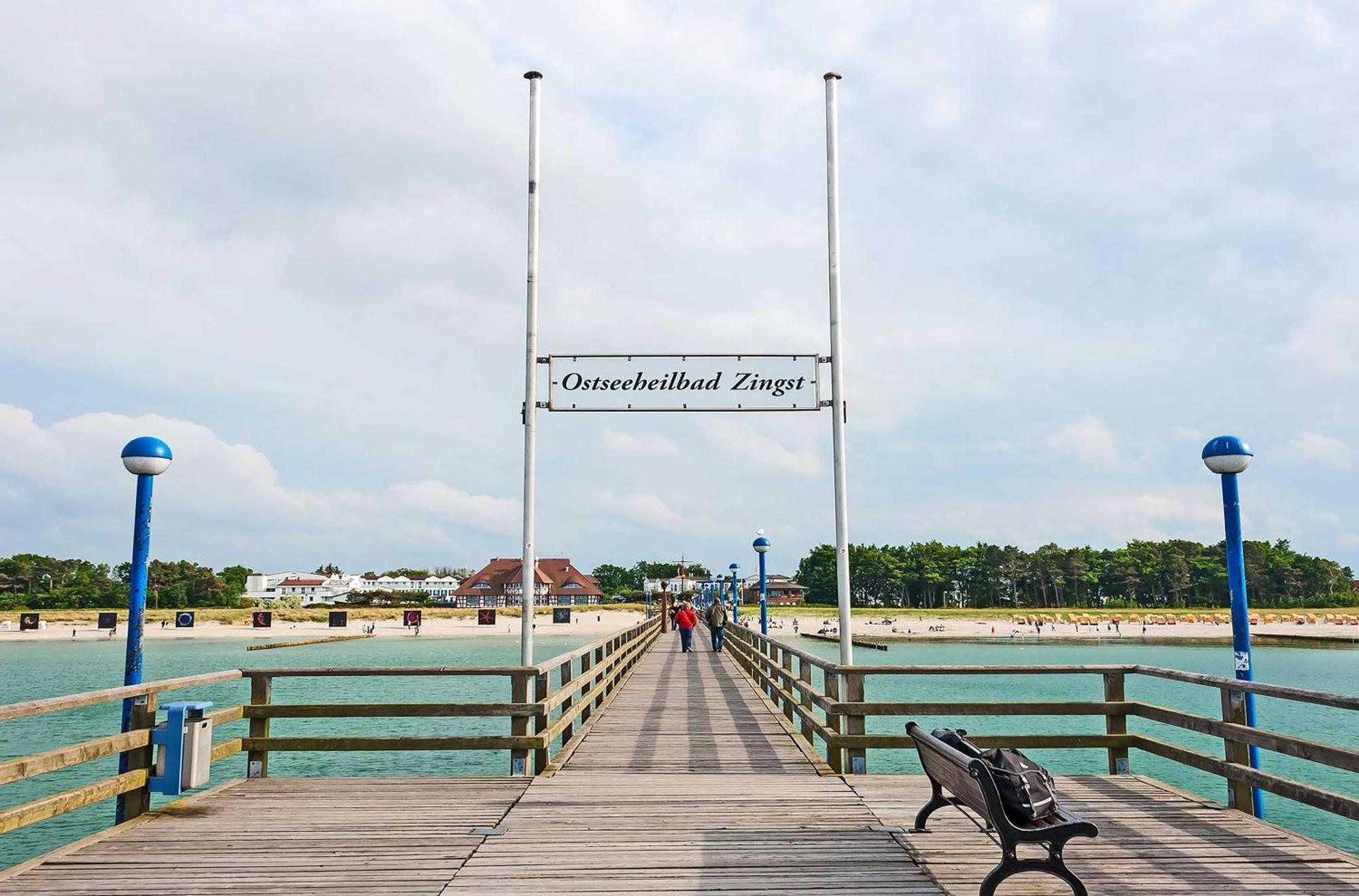 Kleine Freiheit An Der Seebruecke Zingst Kültér fotó